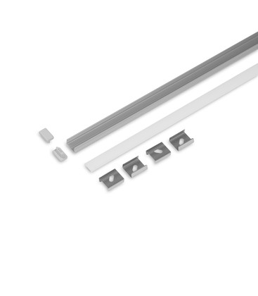 2m sett SLIM8 + C2 CLICK - Anodisert