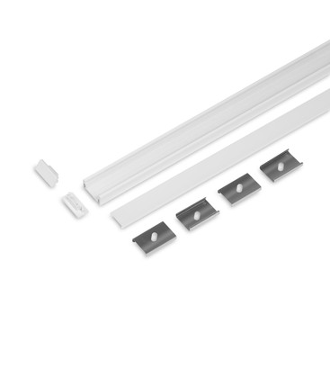 2m sett SURFACE10.V2 + C CLICK - Hvit