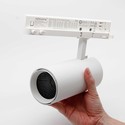 LEDlife PRO-CCT dimbar skinnespot 30W - Justerbar CCT + lysstyrke, 120lm/w, RA92, 3900lm, Flimmerfri, 3-faset