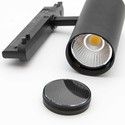 LEDlife PRO-CCT dimbar skinnespot 30W - Justerbar CCT + lysstyrke, Sort, 120lm/w, RA92, 3900lm, Flimmerfri, 3-faset