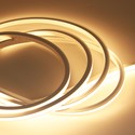 5m AnyCut Neon Flex 10x10 Varm hvit LED strip - 7,5W/m, 12V, Ingen klippeavstand