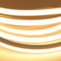 5m AnyCut Neon Flex 10x10 Varm hvit LED strip - 7,5W/m, 12V, Ingen klippeavstand
