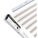Trebetong/gips LED dimbar Skinnesett 6x60cm - Innfelt, Fjernkontroll dimbar, Akustilight inkl. ledninger og driver