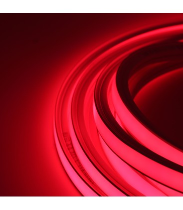 5m AnyCut Neon Flex 10x10 Rød LED strip - 8W/m, 12V, Ingen klippeavstand 5m AnyCut Neon Flex 10x10 Rød LED strip - 8W/m, 12V, Ingen klippeavstand