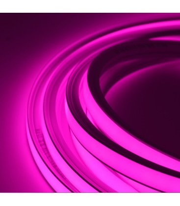 5m AnyCut Neon Flex 10x10 Lilla/Pink LED strip - 8W/m, 12V, Ingen klippeavstand 5m AnyCut Neon Flex 10x10 Lilla/Pink LED strip - 8W/m, 12V, Ingen klippeavstand