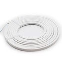5m AnyCut Neon Flex 10x10 Rød LED strip - 8W/m, 12V, Ingen klippeavstand