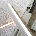 Trebetong/gips LED dimbar Skinnesett 4x120cm - Innfelt, Fjernkontroll dimbar, Akustilight inkl. ledninger og driver