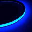 5m AnyCut Neon Flex 10x10 Blå LED strip - 8W/m, 12V, Ingen klippeavstand
