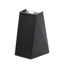 Solcelle sensor vegglampe - Sort, opp/ned, skumringssensor, IP54