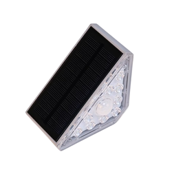 Tilbud 2 stk. Solcelle sensor trappelys - Bevegelse + skumringssensor, IP54