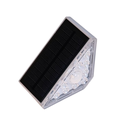 2 stk. Solcelle sensor trappelys - Bevegelse + skumringssensor, IP54