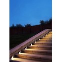 2 stk. Solcelle sensor trappelys - Bevegelse + skumringssensor, IP54