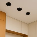 12W Blendefri RA90 CCT Downlight Ø86mm - 3 lysfarger, sort front, Hull: Ø75mm, Honeycomb