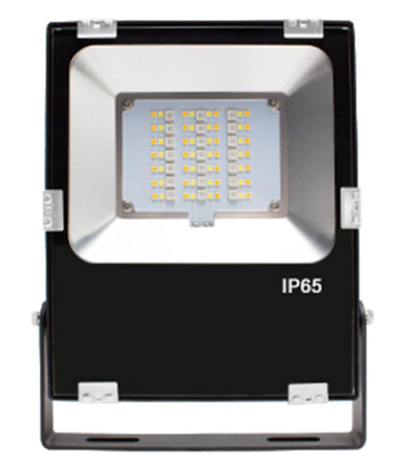 RGB+CCT Zigbee/Hue projektør - 30W, Gledopto, Hue kompatibel