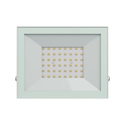  Noctis Lux 4 projektør 50W - varm hvit, 230V, IP65, 176x137x25mm, hvit.