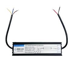 24V 200W vanntett dimbar strømforsyning - 24V DC, 8.33A, Triac, IP67