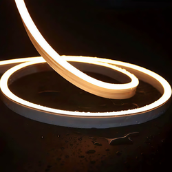 Neon Flex LED strip 24V Varm Hvit 8x16 CLIP-ON Neon Flex LED - 8,5W pr. meter, IP67, 24V