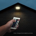 V-Tac 30W RGB+kald hvit lyskaster - Sort hus, fjernkontroll, IP65