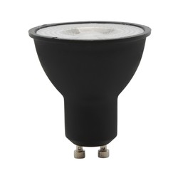 LED lyskilder LEDlife LUX6 LED spot - 6W, RA 97, dimbar, 230V, GU10, svart