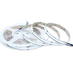 RGB+W LED strip 5m RGB+WW COB-LED strip - 20W/m, IP20, 784 LED pr. meter, 24V, COB LED