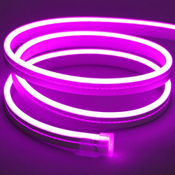 Tilbud Lilla 8x16 CLIP-ON Neon Flex LED - 8W per meter, IP67, 24V