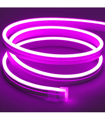 Lilla 8x16 CLIP-ON Neon Flex LED - 8W per meter, IP67, 24V Lilla 8x16 CLIP-ON Neon Flex LED - 8W per meter, IP67, 24V