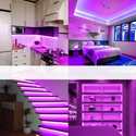 Lilla 8x16 CLIP-ON Neon Flex LED - 8W per meter, IP67, 24V