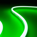 Grønn 8x16 CLIP-ON Neon Flex LED - 8W per meter, IP67, 24V