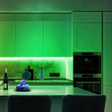 Grønn 8x16 CLIP-ON Neon Flex LED - 8W per meter, IP67, 24V