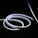 Kald hvit 8x16 CLIP-ON Neon Flex LED - 8W per meter, IP67, 24V