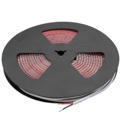 Enkeltfarget LED strip 12V/24V IP68 (Vanntett) 6m lysbånd til campingvogn, bobil - 7,5W/m, IP68, 120 LED pr. meter, 12V