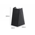 Solcelle sensor vegglampe - Sort, opp/ned, skumringssensor, IP54