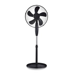 V-Tac 55W Stålvifte - med 410mm rundfot, 4 knapper, 5 blader (16 tommer)
