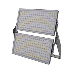 V-Tac 500W Super High Power LED Lyskaster - 1m Kabel, 4000K, Svart Hus, IP65, 135lm/W.