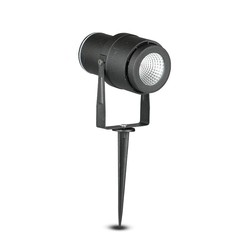 V-Tac 12W LED hagelampe - grønn, svart hus