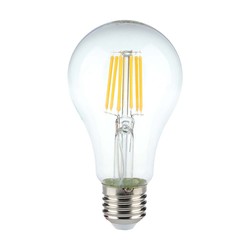 V-Tac A67 LED Glødetrådspære 10W E27 - 4000K.