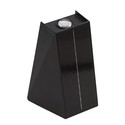 Solcelle sensor vegglampe - Sort, opp/ned, skumringssensor, IP54