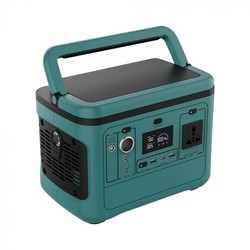 Solceller Powerstation 500W - 568Wh, med strømuttak, 1x 230V AC output