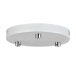 Designlamper Halo Design - Ø22 Rosett for 3 lamper - hvit