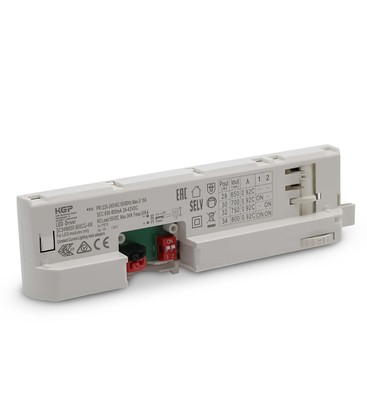 Erstatningsdriver til skinnespot - Hvit, Passer til 3-faset skinnespot, 24-42V, 650-800mA Erstatningsdriver til skinnespot - Hvit, Passer til 3-faset skinnespot, 24-42V, 650-800mA