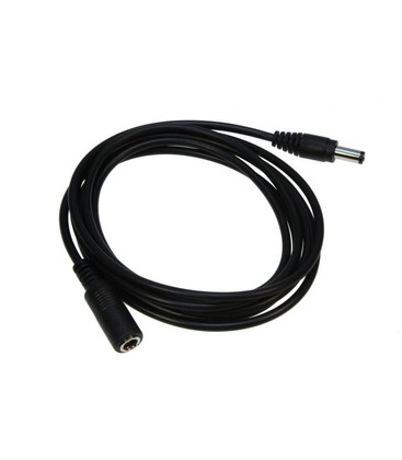 DC Forlengerkabel - 5 m, 5V-24V, svart DC Forlengerkabel - 5 m, 5V-24V, svart