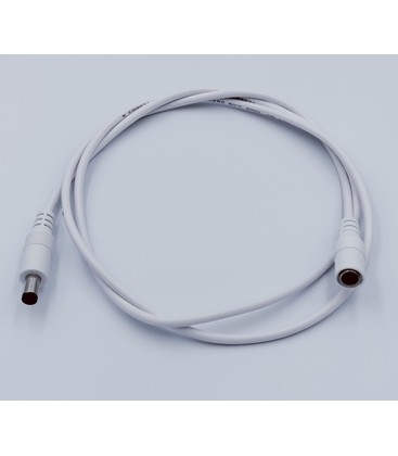 DC Forlengerkabel - 5 m, 5V-24V, hvit DC Forlengerkabel - 5 m, 5V-24V, hvit