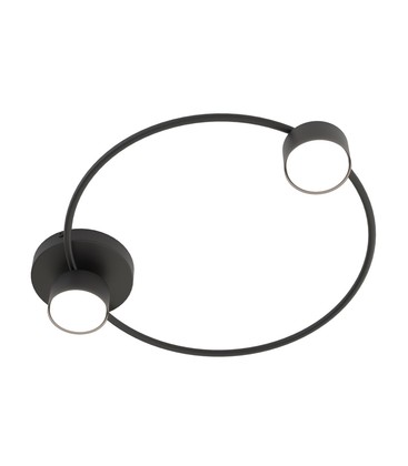 Lucio 2 Sort taklampe - GX53, 230V, uten lyskilde