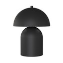 Mush LN2 Sort bordlampe - Ø18 cm, G9, 230V, uten lyskilde