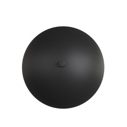 Innendørs vegglampe Mush K2 Svart vegglampe - Ø18 cm, G9, 230V, uten lyskilde