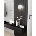 Mush LN2 Hvit bordlampe - Ø18 cm, G9, 230V, uten lyskilde