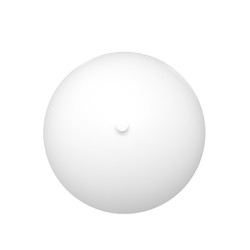 Innendørs vegglampe Mush K2 Hvit vegglampe - Ø18 cm, G9, 230V, uten lyskilde
