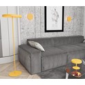 Nemo LN2 Orange bordlampe - Ø20 cm, G9, 230V, uten lyspære