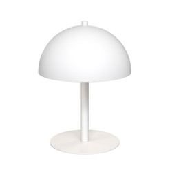 Bordlampe Mogu LN2 Hvit bordlampe - Ø18 cm, G9, 230V, uten lyskilde