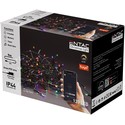 Outlet: 9 m. Smart Home multicolor LED julelysslynge - Tuya/Smart Life, 120 LED, minnefunksjon, IP44 utendørs, 230V